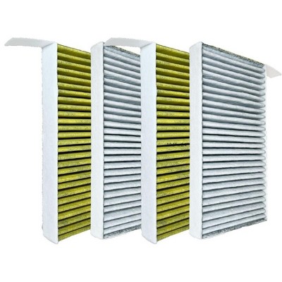 Nispira Cabin Air Filter Replacement Activated Carbon For Tesla Model 3 (2017-2021) / Model Y (2020-2021) Part 1107681-00-A CP68. 4 Packs