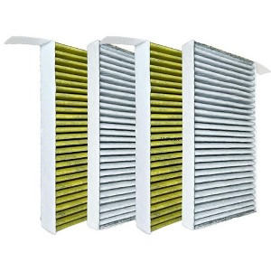 Nispira Cabin Air Filter Replacement Activated Carbon For Tesla Model 3 (2017-2021) / Model Y (2020-2021) Part 1107681-00-A CP68. 4 Packs - 1 of 4
