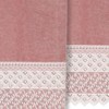 Linum Home Textiles 100% Turkish Cotton AIDEN Embellished Towel Set - 2 of 2