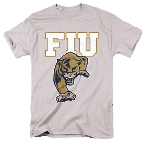 Florida International University FIU Panthers Official Distressed Primary Unisex Adult T-Shirt - image 1 of 4