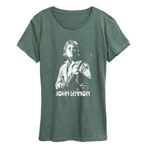 Women's - John Lennon - John Lennon Portrait Short Sleeve Graphic T-Shirt - 1 of 4