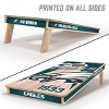 NFL Philadelphia Eagles 2'x4' Wood Toss Game Set - 2 of 4