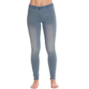 Just Love Women's Denim Jeggings with Pockets - Comfortable Stretch Jeans Leggings - 1 of 3