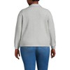 Lands' End Women's Waffle Relaxed Long Sleeve Shirt Jacket - 2 of 3
