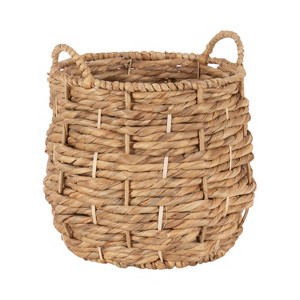 Kate & Laurel All Things Decor Livia Woven Basket Natural - 1 of 4