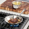 All-Clad D3 3-Ply Stainless Steel Fry Pan 8 Inch Induction Oven Broiler Safe 600F Pots and Pans, Cookware Silver - 4 of 4