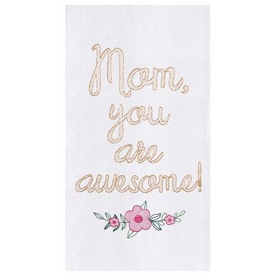 C&F Home Mom You Are Awesome Flour Sack Cotton Kitchen Towel