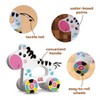 Kids Hits - Kids Hits: Colorful Wooden Push & Pull Toy Pull-Along Zebra - A Fun Companion for Toddler Exploration! - 4 of 4