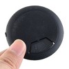 Unique Bargains Computer Desk Plastic Grommet Cable Cord Hole Covers Black 50mm Dia 4 Pcs - 4 of 4