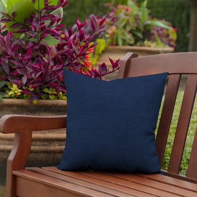 Sapphire Blue 16" Outdoor Throw Pillow Set