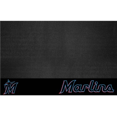 MLB Miami Marlins 26"x42" Grill Mat