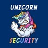 Men's Design By Humans Halloween Dad Mom Daughter Adult Costume - Unicorn Security By MINHMINH T-Shirt - 2 of 3