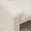 Linon Linn Upholstered Bench Tan - 4 of 4