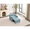 CAVINAS 3 in 1 Chair Bed Sleeper for Adults, Modern Futon Sofa Bed, Pull-out Convertible Couch for Living Room - 2 of 4
