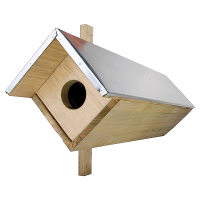 32" Owl Box - Wood - Esschert Design