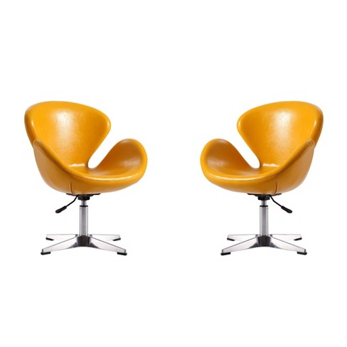 Yellow 2025 swivel chairs