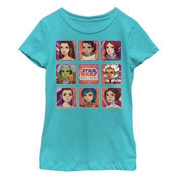 Girl's Star Wars Forces of Destiny Panels T-Shirt