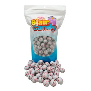 Blair Candy - Individually Wrapped Chocolate Baseballs – Regular Milk Chocolate Candy - Available in 1, 2, 3, and 5 Pound Resealable Bags - 1 of 4