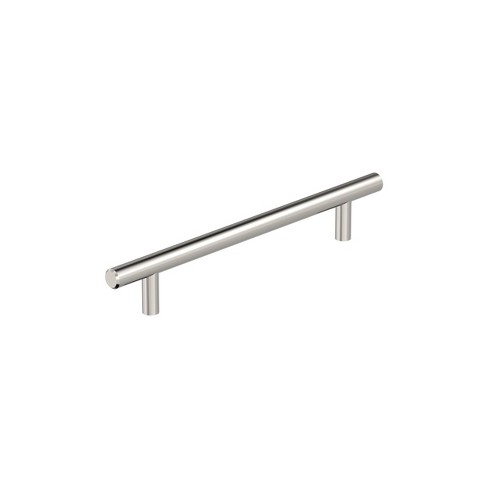 Amerock Bar Pulls 6-5/16 Inch (160mm) Center-to-center Polished Nickel ...