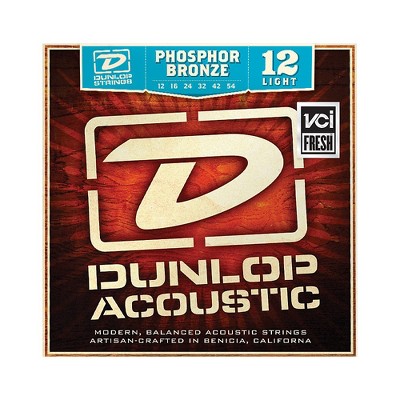 Dunlop Phosphor Bronze Light Acoustic Guitar Strings