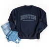 Simply Sage Market Embroidered Boston Massachusetts Sweatshirt - 3 of 4