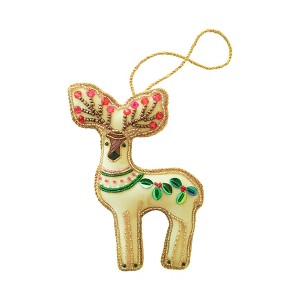 Jollity & Co. - Reindeer Christmas Ornament - Pack of 1 Ornament - 1 of 3