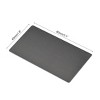 Unique Bargains Aluminium DIY Laser Printing Office Engraving Blank Metal Card 10 Pcs - 2 of 4