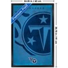 Trends International NFL Tennessee Titans - Logo 25 Framed Wall Poster Prints - 3 of 4