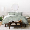 Little Arrow Design Co Fall Plaid Comforter Set Sage Green - Deny Designs - 4 of 4