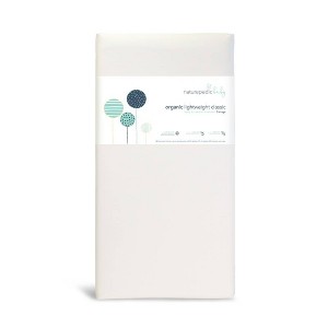 Naturepedic Certified Organic Cotton Classic Baby Crib & Toddler Mattress–Lightweight-2-Stage - 1 of 4