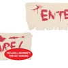 Beistle Enter If You Dare! Fabric Banner, 12" x 6', (2/Pkg) Multicolored - 3 of 4