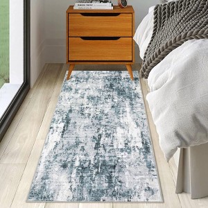 Washable Rug Area Rugs for Living Room: Modern Abstract Neutral Soft Large Rug for Bedroom Dining Room Under Kitchen Table Home Office Decor - 1 of 4