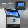24 in. 440 lb. 450W 115V Air Cooled Ice Machine Maker Under Counter - 4 of 4
