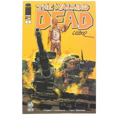Toynk The Walking Dead #1 WW Portland Exclusive Color Cover Signed By Steve Lieber