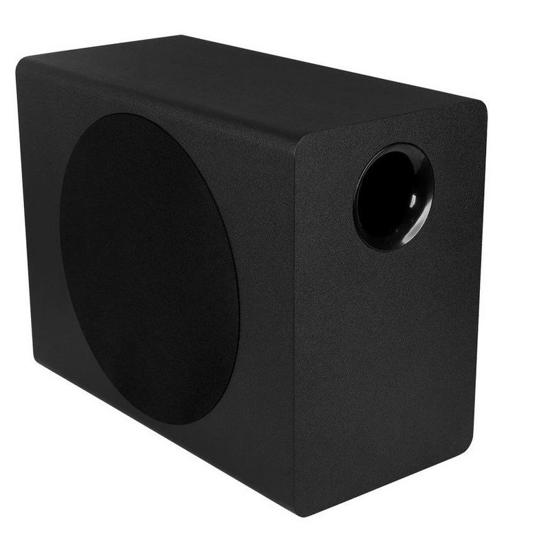Monoprice CSW-12: 12" 400-Watt Compact Subwoofer, High-Level Speaker Inputs, Crossover Setting, RCA Inputs, 2 of 7