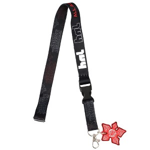 Stranger Things Lanyard with Clear Sleeve - 1 of 3