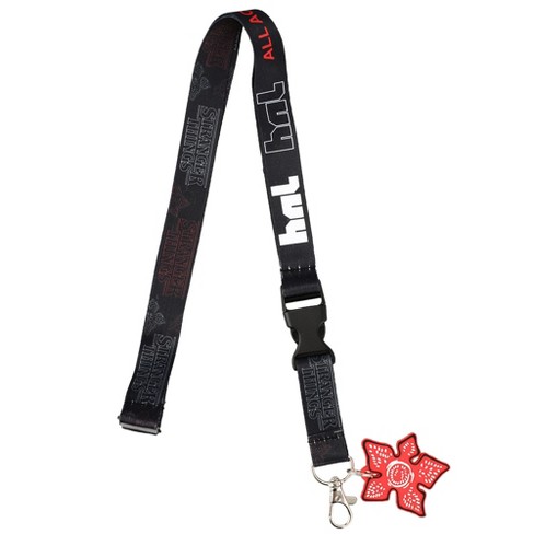 Stranger Things Lanyard with Clear Sleeve - image 1 of 3