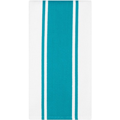 Mu Kitchen Set Of 8 Classic Stripe Cotton Kitchen Dishtowel With Hanging  Loop, 20 X 30 Inch, Ink Blue : Target