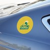Norfolk State University Secondary Logo Automotive Car Refrigerator Locker Vinyl Circle Magnet - 3 of 4