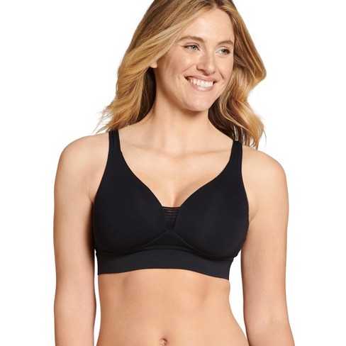 Jockey Women's Forever Fit Mid Impact Molded Cup Active Bra 