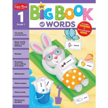 My Big Book of Words, Grade 1 Workbook - by  Evan-Moor Educational Publishers (Paperback)