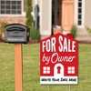 Big Dot of Happiness For Sale By Owner - Home Real Estate Welcome Yard Sign - 2 of 4