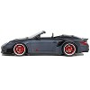 Porsche 911 LB-Works Alpha 9 Gray with Black Hood 1/18 Model Car by GT Spirit - 4 of 4