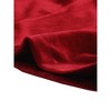 INSPIRE CHIC Women's Notched Lapel Vintage Office Button Front Velvet Blazer - 4 of 4