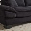 Sapphtopaz Corduroy Sofa Upholstered Sleeper Sofa Bed with Pillows 2-Seat Loveseat Comfy Couch with Deep Seat Couches for Living Room,Bedroom - 4 of 4