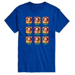 Men's - Elf - Faces Of Buddy Short Sleeve Graphic T-Shirt - 1 of 3