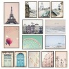 (Set of 3) 18" x 24" Sylvie L Hotel Eiffel Tower & Pont Alexandre III Canvas Set - Kate & Laurel All Things Decor - 4 of 4