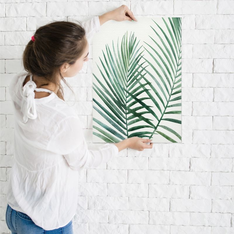 Americanflat Botanical Emerald Palms By Modern Tropical Poster, 3 of 7