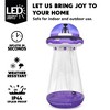 Joyfy 9 FT Halloween Inflatable Outdoor Decoration, Inflatable Purple UFO with Built-in LEDs for Halloween Party Yard Garden Lawn Outside Decoration - 2 of 4