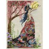 Design Works Counted Cross Stitch Kit 16"X22"-Queen of Silk (14 Count) - 2 of 2
